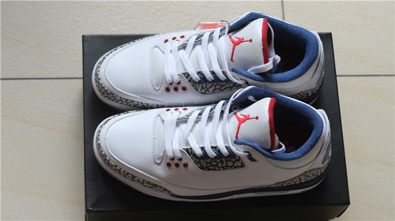 Air Jordan III 3 OG True Blue White Nike Back